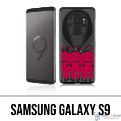 Samsung Galaxy S9 case - Squid Game Cartoon Agent