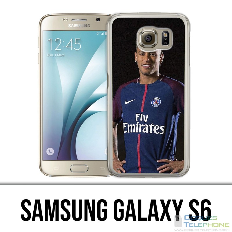 Funda Samsung Galaxy S6 - Neymar Psg Cartoon