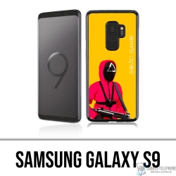 Samsung Galaxy S9 case - Squid Game Soldier Cartoon
