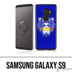 Coque Samsung Galaxy S9 - Kenzo Tigre Bleu