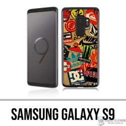 Custodia per Samsung Galaxy S9 - Logo Skate Vintage