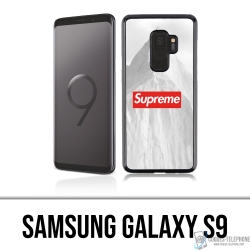 Coque Samsung Galaxy S9 - Supreme Montagne Blanche