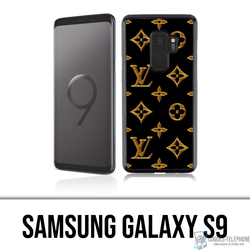 Coque Samsung Galaxy S9 - Louis Vuitton Gold