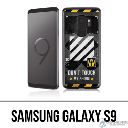 Coque Samsung Galaxy S9 - Off White Dont Touch Phone