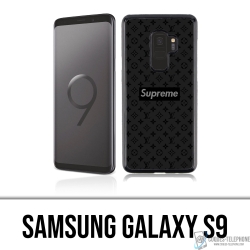 Coque Samsung Galaxy S9 - Supreme Vuitton Black