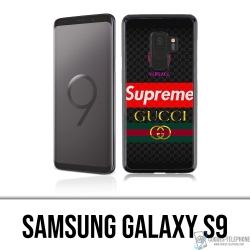 Coque Samsung Galaxy S9 - Versace Supreme Gucci