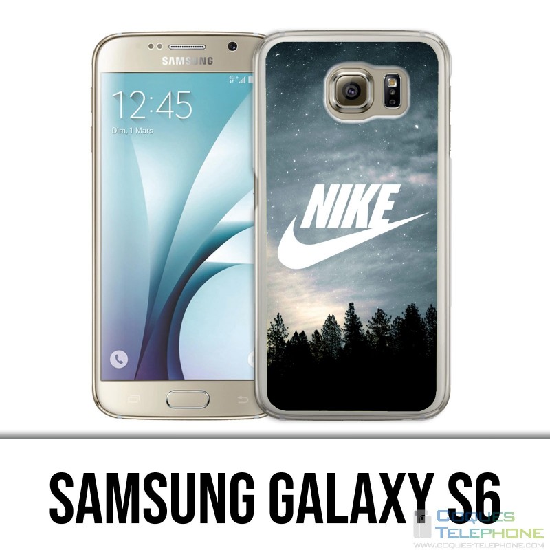 Samsung Galaxy S6 - Logo Wood