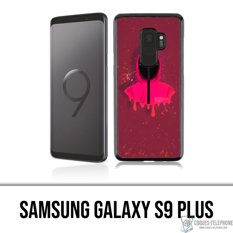 Custodia Samsung Galaxy S9 Plus - Squid Game Soldier Splash