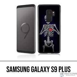 Coque Samsung Galaxy S9 Plus - Coeur Squelette