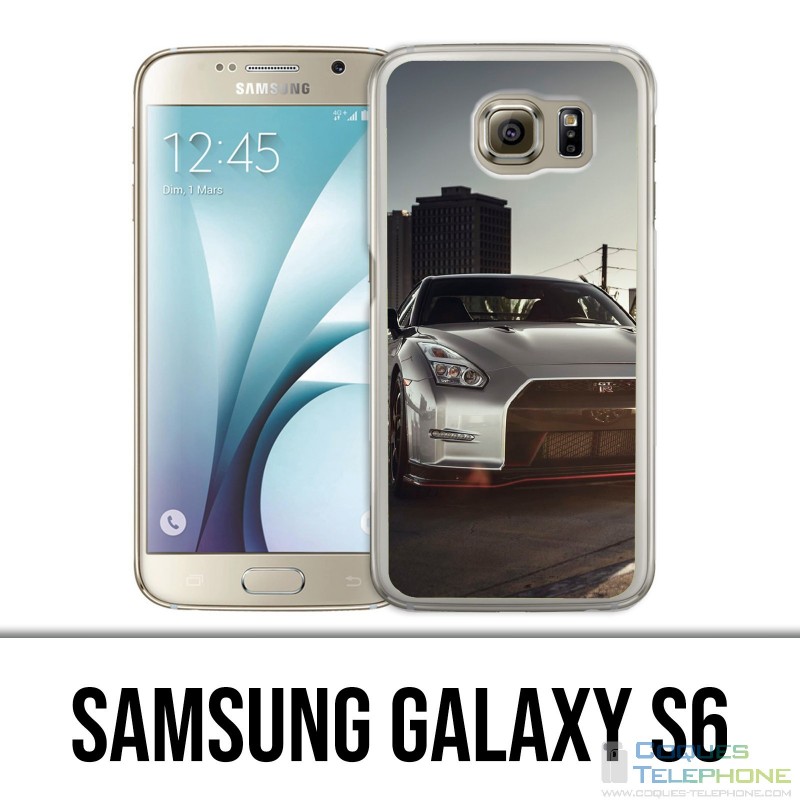 Funda Samsung Galaxy S6 - Nissan Gtr Black