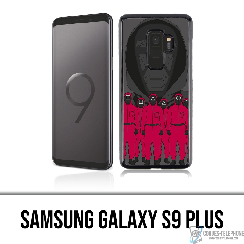 Samsung Galaxy S9 Plus case - Squid Game Cartoon Agent