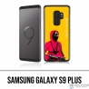 Custodia per Samsung Galaxy S9 Plus - Squid Game Soldier Cartoon