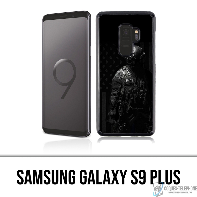 Coque Samsung Galaxy S9 Plus - Swat Police Usa