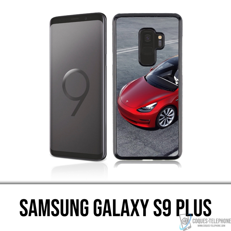 Samsung Galaxy S9 Plus Case - Tesla Model 3 Red