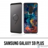 Samsung Galaxy S9 Plus Case - Off White Color Cloud