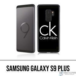 Samsung Galaxy S9 Plus Case - Calvin Klein Logo Schwarz