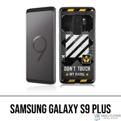 Custodia per Samsung Galaxy S9 Plus - Bianco sporco incluso il telefono touch
