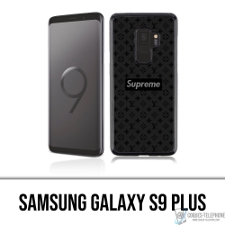 Funda Samsung Galaxy S9 Plus - Supreme Vuitton Black