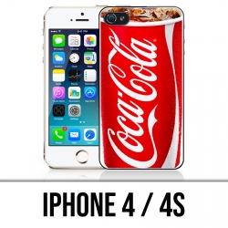 Coque iPhone 4 / 4S - Fast Food Coca Cola