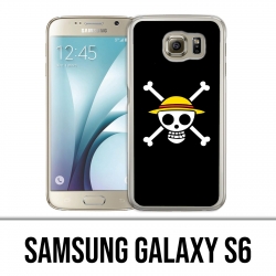 Carcasa Samsung Galaxy S6 - Nombre del logotipo de One Piece