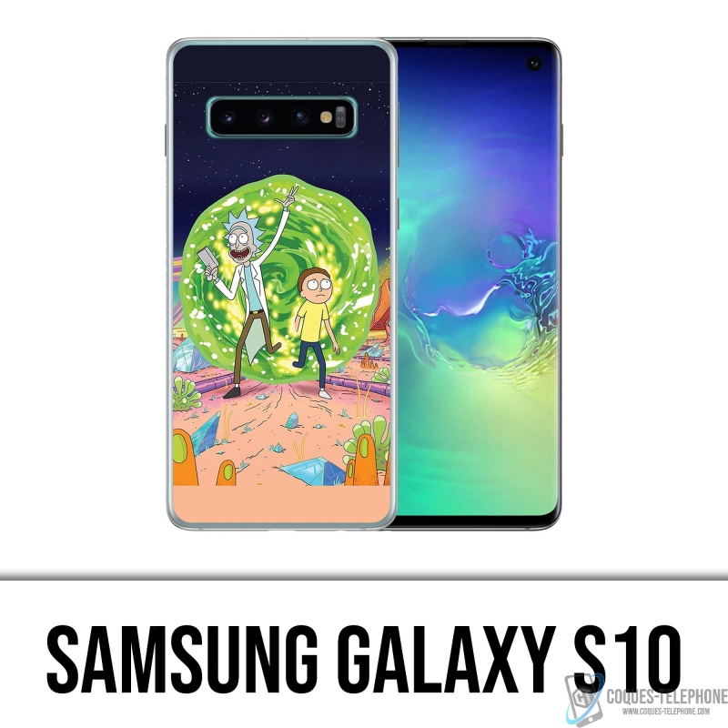 Custodia per Samsung Galaxy S10 - Rick e Morty