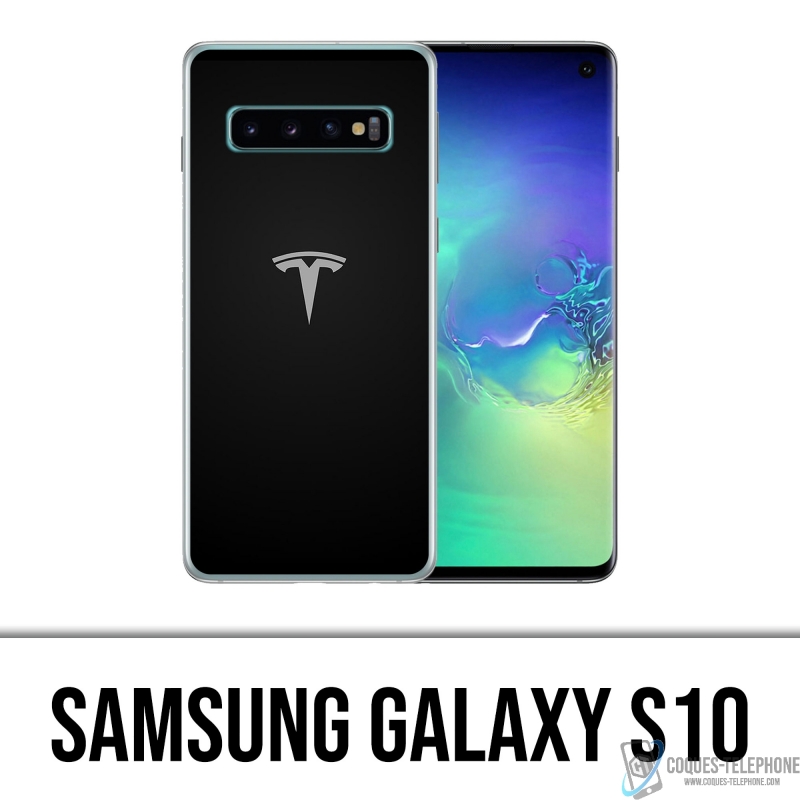 Coque Samsung Galaxy S10 - Tesla Logo