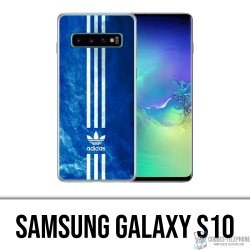 Samsung Galaxy S10 Case - Adidas Blue Stripes