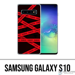 Funda Samsung Galaxy S10 - Advertencia de peligro