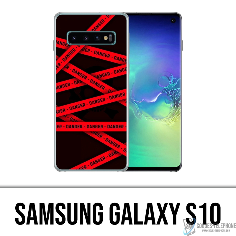 Samsung Galaxy S10 Case - Danger Warning