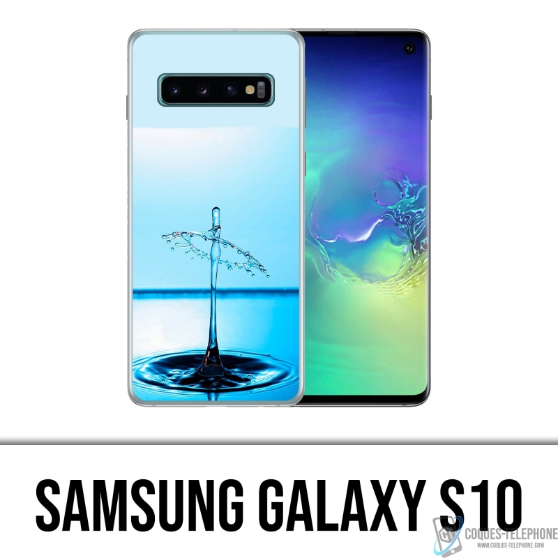 Coque Samsung Galaxy S10 - Goutte Eau