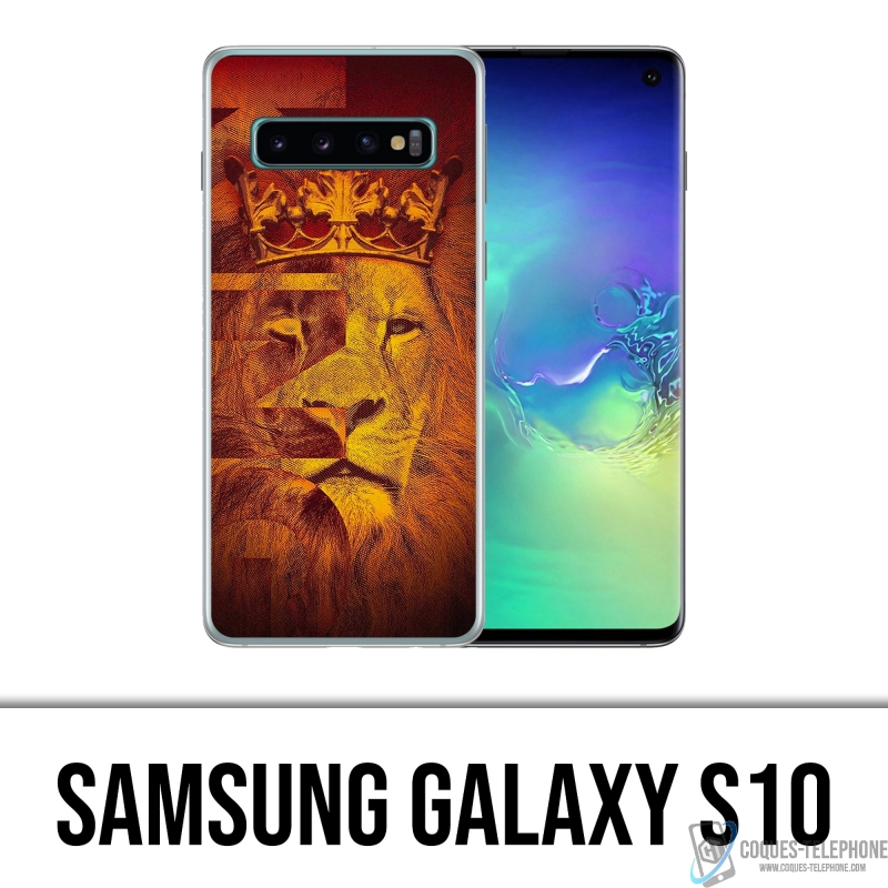 Coque Samsung Galaxy S10 - King Lion