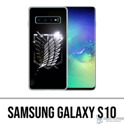 Samsung Galaxy S10 Case - Attack On Titan Logo