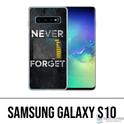 Samsung Galaxy S10 Case - Nie vergessen