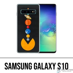 Custodia per Samsung Galaxy S10 - Solar Pacman