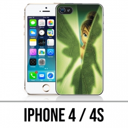 Coque iPhone 4 / 4S - Fée Clochette Feuille