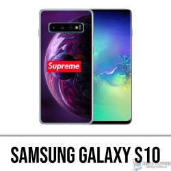 Coque Samsung Galaxy S10 - Supreme Planete Violet