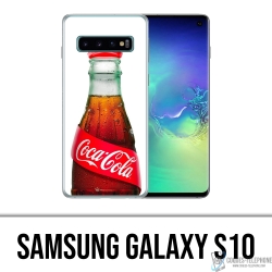 Coque Samsung Galaxy S10 - Bouteille Coca Cola