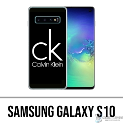 Funda Samsung Galaxy S10 - Calvin Klein Logo Negro