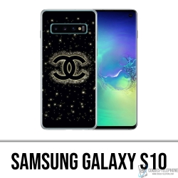 Custodia per Samsung Galaxy S10 - Chanel Bling