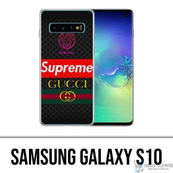 Cover Samsung Galaxy S10 - Versace Supreme Gucci