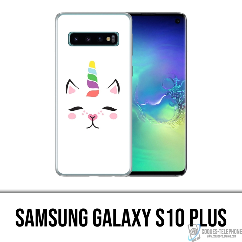 Coque Samsung Galaxy S10 Plus - Gato Unicornio