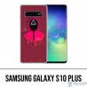 Samsung Galaxy S10 Plus Case - Squid Game Soldier Splash