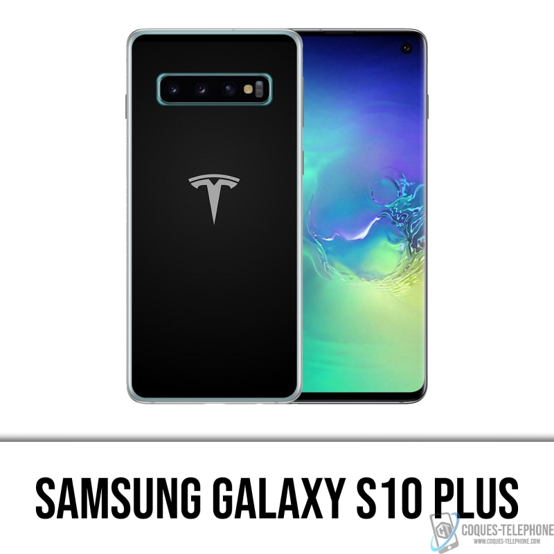 Custodia per Samsung Galaxy S10 Plus - Logo Tesla