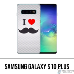 Samsung Galaxy S10 Plus Case - Ich liebe Schnurrbart