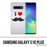 Samsung Galaxy S10 Plus Case - Ich liebe Schnurrbart