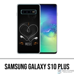 Coque Samsung Galaxy S10 Plus - I Love Music