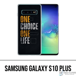 Custodia per Samsung Galaxy S10 Plus - Una scelta di vita