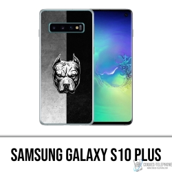 Coque Samsung Galaxy S10 Plus - Pitbull Art
