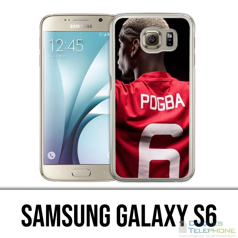 Coque Samsung Galaxy S6 - Pogba Manchester