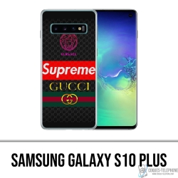 Coque Samsung Galaxy S10 Plus - Versace Supreme Gucci